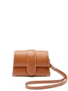 Jacquemus Le Porte Bambino Airpods Case In Brown
