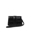 Jacquemus Le Porte Bambino Mini Flap Airpods Case In Black