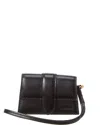 Jacquemus Black Le Porte Bambino Leather Airpod Case In Black