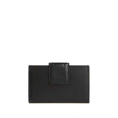 Jacquemus Le Porte Carte Bambino Card Holder In Black