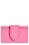 Jacquemus Le Porte Carte Bambino In Neon Pink