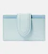 Jacquemus Le Porte Carte Bambino Card Case In Silver