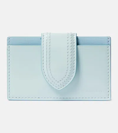Jacquemus Le Porte Carte Bambino Card Case In Silver