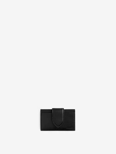 Jacquemus Le Porte Carte Bambino Card Holder In Black