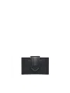 Jacquemus Le Porte Carte Bambino Card Holder In Black