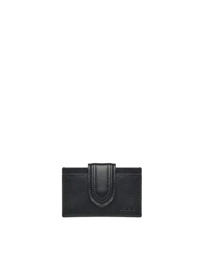 Jacquemus Le Porte Carte Bambino Card Holder In Black