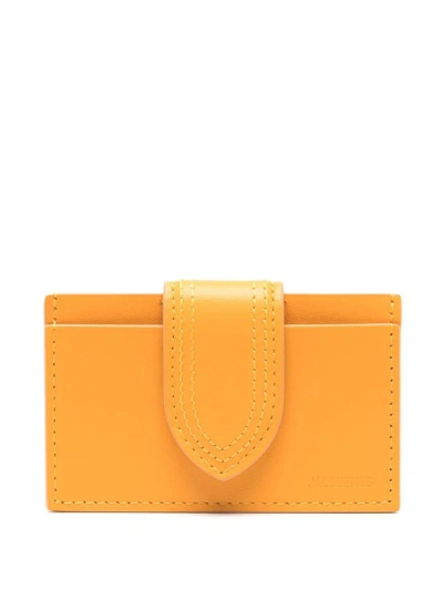 Jacquemus Le Porte Carte Bambino In Orange