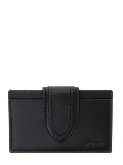 Jacquemus Le Porte-cartes Bambino In Black