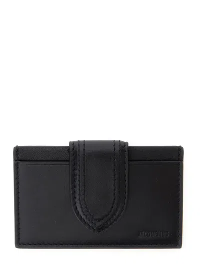 Jacquemus Le Porte-cartes Bambino In Black