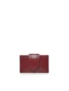 Jacquemus Le Porte-cartes Bambino Leather Card Holder In Red