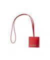 Jacquemus Le Porte Cle Wallet In Red