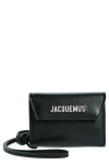 JACQUEMUS LE PORTE LEATHER ENVELOPE WALLET