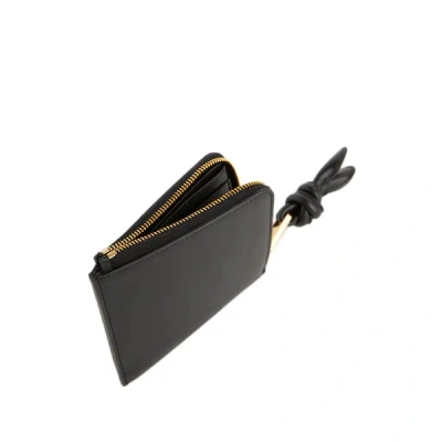 Jacquemus Le Porte-monnaie Tourni Wallet In Black