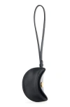 Jacquemus Le Porte Ovalo Leather Coin Purse In Black