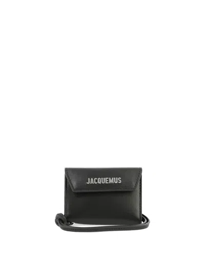 Jacquemus "le Porte" Wallet In Black