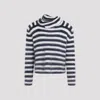 Jacquemus 'marina's Mohair Sweater In Multi Navy