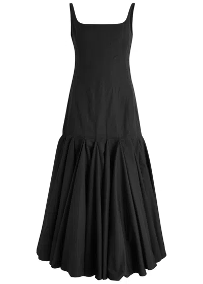 JACQUEMUS JACQUEMUS LE ROBE AGAVE COTTON-POPLIN MIDI DRESS
