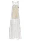 Jacquemus Le Robe Dentelle Dresses White In White