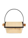 Jacquemus Le Rond Geometric Raffia Shoulder Bag