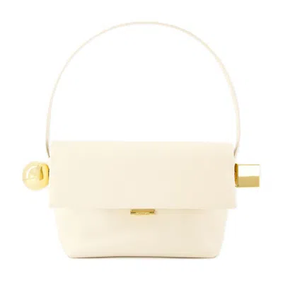 Jacquemus Le Rond Carre Bag In Neutral