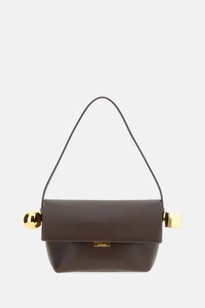 Jacquemus Le Rond Carre In Brown