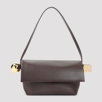 Jacquemus Le Rond Carre Handbag In Brown