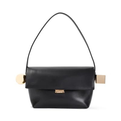 Jacquemus Le Rond Carre Handbag Women In Black