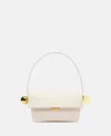 Jacquemus Le Rond Carre Leather Shoulder Bag