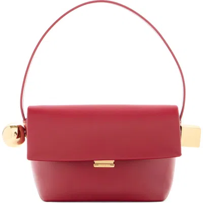 Jacquemus Le Rond Carré Leather Shoulder Bag