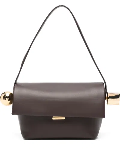 Jacquemus Le Rond Carré Tote Bag In Brown