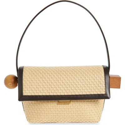 Jacquemus Shoulder Bag With Flap In Nude