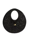 Jacquemus Le Rond Spiaggia Shoulder Bag In Raffia