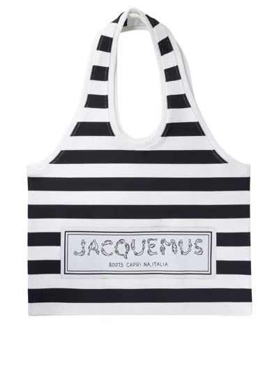 Jacquemus "le Sac Marcel" Tote Bag In Blue