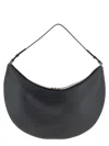Jacquemus Le Petit Calisso Rond Embellished Leather Clutch In Black