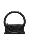 JACQUEMUS JACQUEMUS LE SAC ROND LEATHER HANDBAG