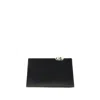 Jacquemus Structured Leather Clutch Bag
