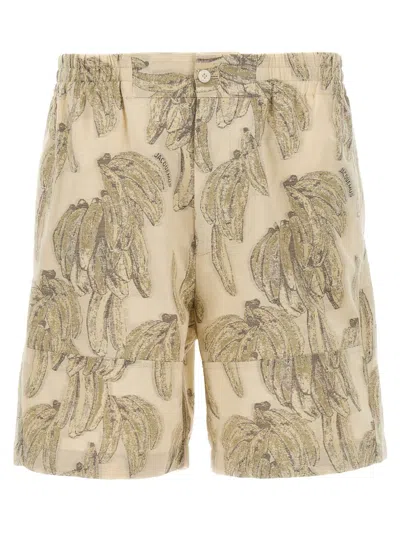 JACQUEMUS JACQUEMUS 'LE SHORT ALOE' BERMUDA SHORTS