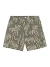 Jacquemus Le Aloe Shorts In Green