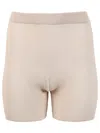 Jacquemus Le Short Arancia Stretch In Beige