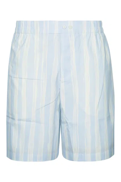 Jacquemus Le Short Calecon Bermudas In Blue