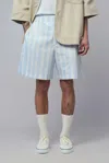 Jacquemus Le Short Calecon In Blue