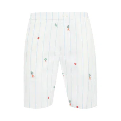 Pre-owned Jacquemus Le Short Calecon 'jacquard Classic Stripes' | Blue | Men's Size 52