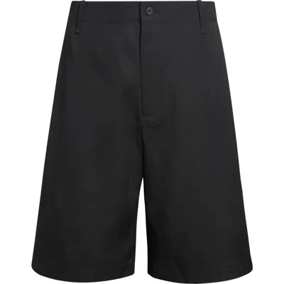 Jacquemus Le Short Camargue Virgin Wool Shorts In Black