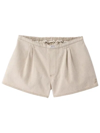 JACQUEMUS JACQUEMUS LE SHORT DE-NÎMES AMELO IN DENIM