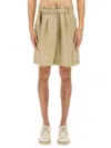 Jacquemus Wool Canvas Fernando Shorts