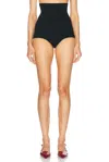 Jacquemus Le Short Maille Spiaggia Shorts In Black