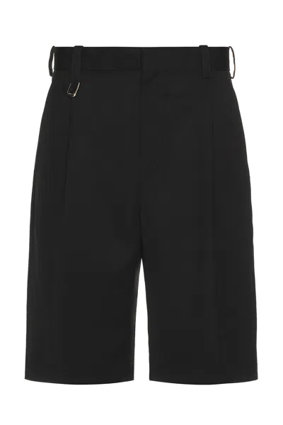 Jacquemus Le Short Melo In Black