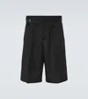 JACQUEMUS LE SHORT MELO WOOL BERMUDA SHORTS