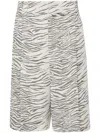 Jacquemus Le Short Navega Shorts In Neutrals