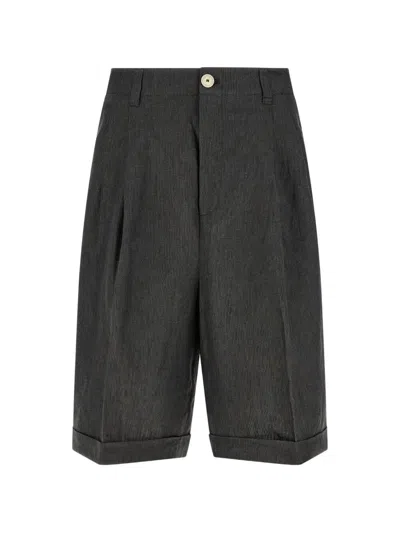 Jacquemus Le Short Pastro Tailored Bermuda Shorts In Black